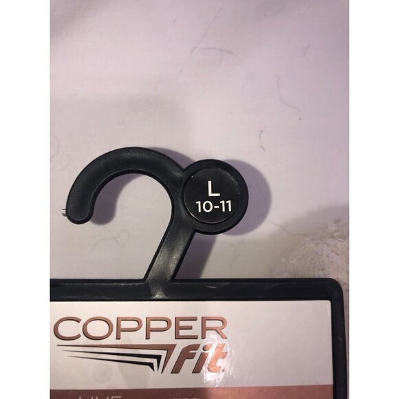 Copper Fit Womens Slippers Size L 10-11 Slip On Off White Extra Cushion NEW - Picture 5 of 5